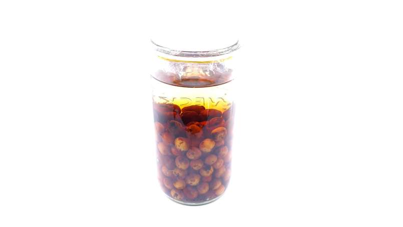 Tincture of fresh hawthorn berries, photo 3