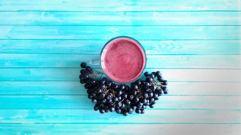 Aronia syrup with honey, pollen, ginger and lemon, photo 6