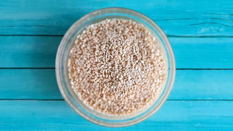 White sesame paste, tahini, photo 4