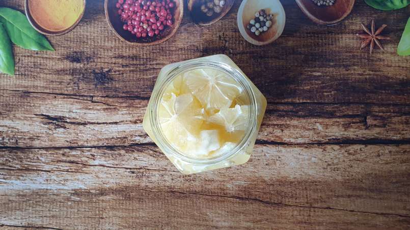 Macerated lemon with honey in the jar: tonic, immune, liver, photo 2