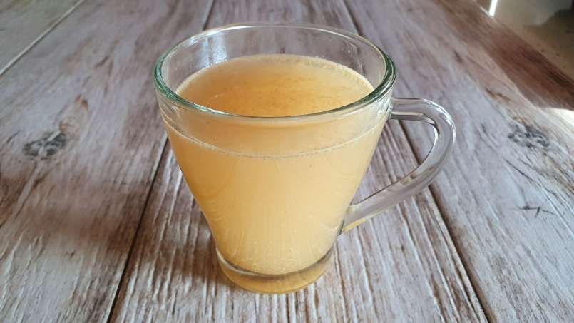Energizing drink with ginger, inactive yeast and lemon, photo 9