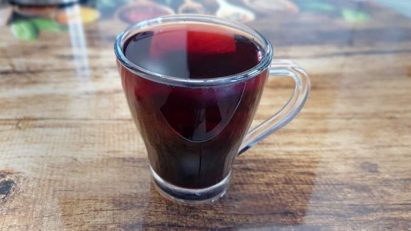 Home made dried aronia tea, photo 4
