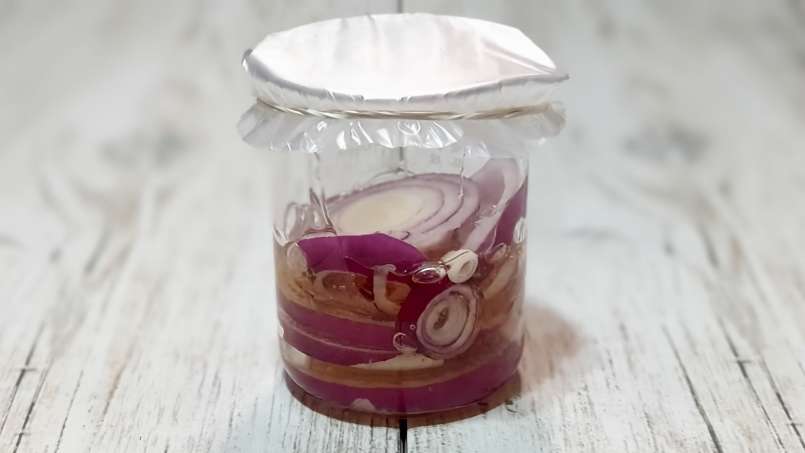 Macerated onion with honey, photo 5