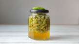Pine cones-buds macerate with honey
