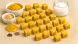 Anti-inflammatory drops with turmeric, ginger, black pepper, honey and coconut oil