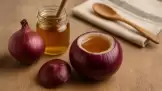 Onion syrup with honey