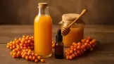 Sea buckthorn, honey and propolis syrup