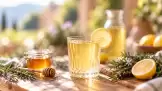 Rosemary-Infused Water with Honey and Lemon – Made by Cold Infusion