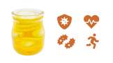 Macerate of garlic, honey and lemon