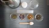 Eye concealer remedy with herbal mix