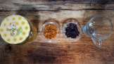 Tonic tea with dried aronia and sea buckthorn