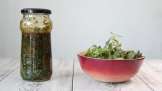 Nettle syrup with honey